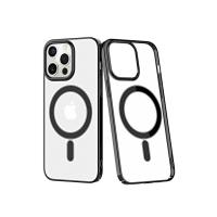 Newface iPhone 12 Pro Max Kılıf Element Magneticsafe Sert Kapak - Siyah