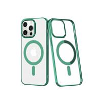 Newface iPhone 12 Pro Max Kılıf Element Magneticsafe Sert Kapak - Köknar Yeşili