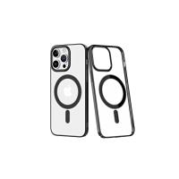 Newface iPhone 13 Pro Max Kılıf Element Magneticsafe Sert Kapak - Siyah