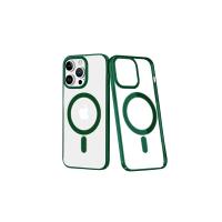 Newface iPhone 14 Pro Kılıf Element Magneticsafe Sert Kapak - Köknar Yeşili