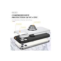 Newface iPhone 11 Pro Kılıf Elit Yüzüklü Kapak - Gümüş