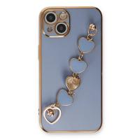 Newface iPhone 14 Plus Kılıf Esila Silikon - Gri