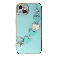 Newface iPhone 14 Plus Kılıf Esila Silikon - Su Yeşili