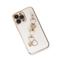 Newface iPhone 14 Pro Max Kılıf Esila Silikon - Beyaz