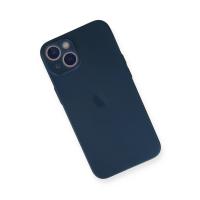 Newface iPhone 14 Plus Kılıf PP Ultra İnce Kapak - Mavi