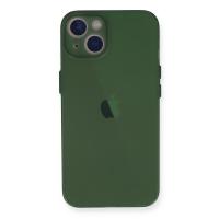 Newface iPhone 14 Plus Kılıf PP Ultra İnce Kapak - Yeşil