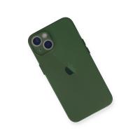 Newface iPhone 14 Plus Kılıf PP Ultra İnce Kapak - Yeşil
