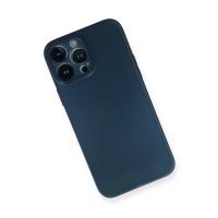 Newface iPhone 14 Pro Kılıf PP Ultra İnce Kapak - Mavi