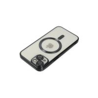 Newface iPhone 14 Kılıf Kross Magneticsafe Kapak - Siyah