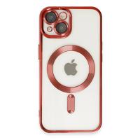 Newface iPhone 14 Kılıf Kross Magneticsafe Kapak - Kırmızı