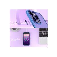 Newface iPhone 14 Pro Kılıf Power Silikon - Rose