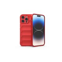 Newface iPhone 15 Pro Kılıf Optimum Silikon - Kırmızı