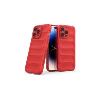 Newface iPhone 15 Pro Kılıf Optimum Silikon - Kırmızı