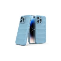 Newface iPhone 15 Pro Kılıf Optimum Silikon - Sky Blue