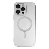 Newface iPhone 13 Pro Max Kılıf Moshi Lens Magneticsafe Silikon - Gümüş