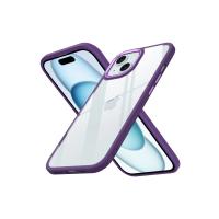 Newface iPhone 15 Kılıf Power Silikon - Mor