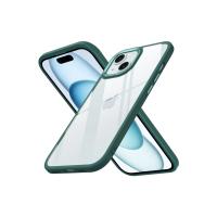 Newface iPhone 15 Kılıf Power Silikon - Koyu Yeşil