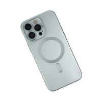 Newface iPhone 14 Pro Kılıf Moshi Lens Magneticsafe Silikon - Sierra Blue