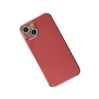 Newface iPhone 15 Kılıf Volet Silikon - Kırmızı