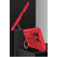 Newface iPhone 15 Pro Max Kılıf Zuma Kartvizitli Yüzüklü Silikon - Lacivert