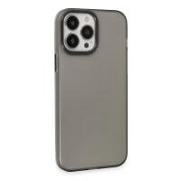 Newface iPhone 15 Pro Max Kılıf Modos Metal Kapak - Siyah