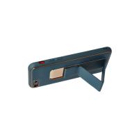 Newface iPhone 7 Kılıf Coco Deri Standlı Kapak - Mavi