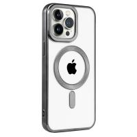 Newface iPhone 14 Pro Max Kılıf Kronos Magsafe Kapak - Siyah