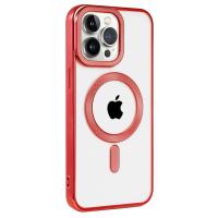 Newface iPhone 14 Pro Max Kılıf Kronos Magsafe Kapak - Kırmızı