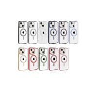 Newface iPhone 15 Kılıf Kronos Magsafe Kapak - Gümüş