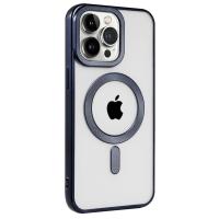 Newface iPhone 15 Pro Kılıf Kronos Magsafe Kapak - Lacivert