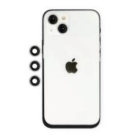 Newface iPhone 14 Shine Kamera Lens - Gümüş