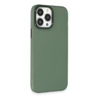 Newface iPhone 14 Pro Kılıf Modos Metal Kapak - Koyu Yeşil