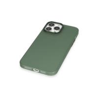 Newface iPhone 14 Pro Kılıf Modos Metal Kapak - Koyu Yeşil