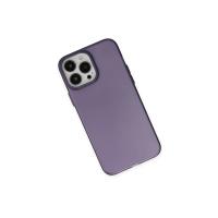 Newface iPhone 14 Pro Kılıf Modos Metal Kapak - Derin Mor