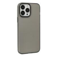 Newface iPhone 14 Pro Max Kılıf Modos Metal Kapak - Siyah