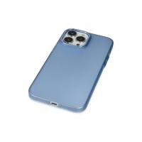 Newface iPhone 13 Pro Max Kılıf Modos Metal Kapak - Mavi