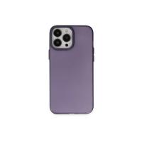 Newface iPhone 13 Pro Max Kılıf Modos Metal Kapak - Derin Mor