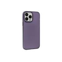 Newface iPhone 13 Pro Max Kılıf Modos Metal Kapak - Derin Mor