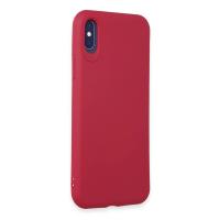 Newface iPhone X Kılıf First Silikon - Fuşya