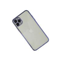 Newface iPhone 11 Pro Max Kılıf Razer Lensli Silikon - Mor