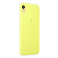 Newface iPhone XR Kılıf First Silikon - Parlak Yeşil