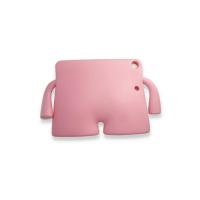 Newface iPad Pro 11 (2021) Kılıf Karakter Tablet Silikon - Açık Pembe