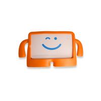 Newface iPad Pro 11 (2021) Kılıf Karakter Tablet Silikon - Turuncu