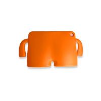 Newface iPad Mini 5 Kılıf Karakter Tablet Silikon - Turuncu