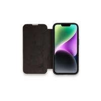 Newface iPhone 14 Pro Kılıf Dolpin Kapaklı - Siyah