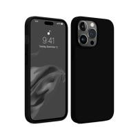 Newface iPhone 15 Pro Max Kılıf First Silikon - Siyah