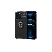 Newface iPhone 13 Pro Kılıf Range Yüzüklü Silikon - Siyah