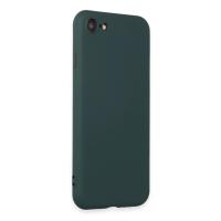 Newface iPhone 7 Kılıf First Silikon - Koyu Yeşil