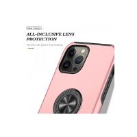 Newface iPhone 13 Pro Kılıf Elit Yüzüklü Kapak - Pembe