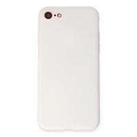 Newface iPhone 7 Kılıf First Silikon - Beyaz